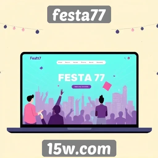 inovações tecnológicas no site festa77